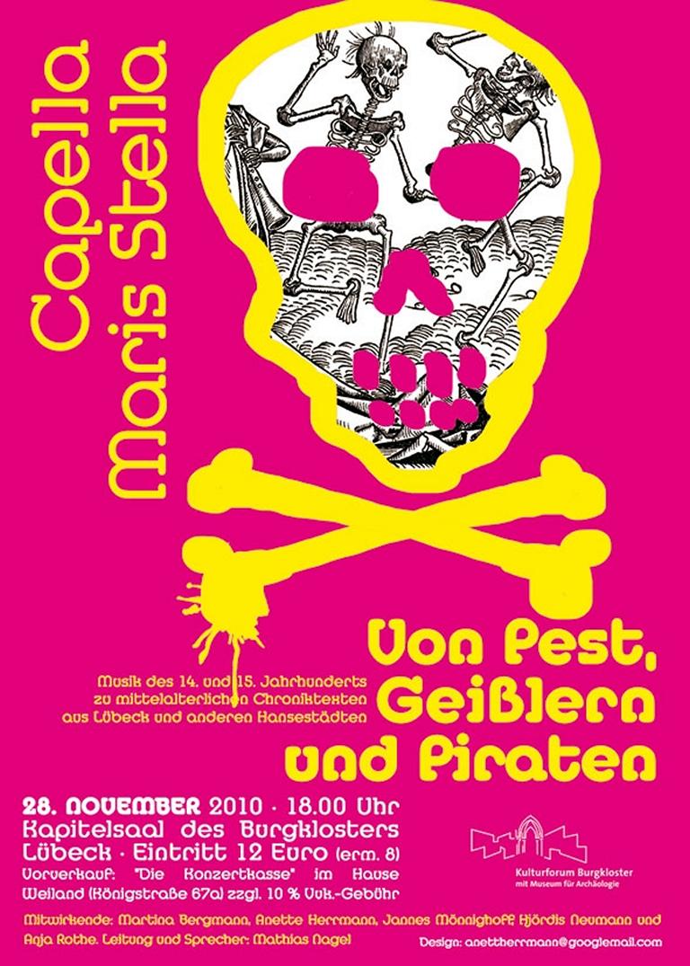 MARTINA-BERGMANN Events Instrumentalistin 28.11.2010-Von-Pest-Geißlern-und-Piraten-Flyer