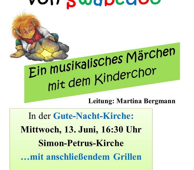 Musiklalisches Märchen: Die kleinen Leute von Swabedoo | 13.06.2012