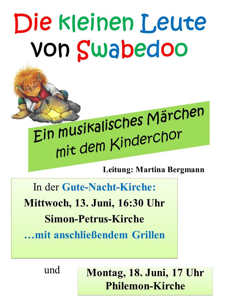 MARTINA-BERGMANN Events Kinderchor 06.2012-Die-klkeinen-Leute-von-Swabedoo-Flyer