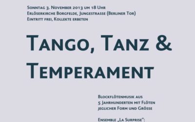 Tango, Tanz & Temperament | 03.11.2013