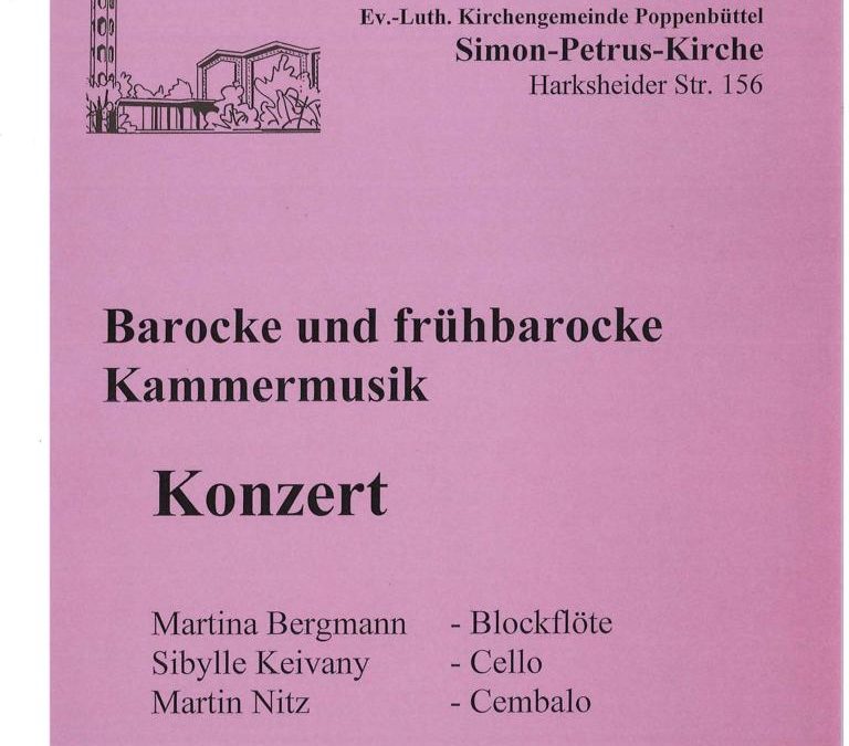 Barocke und frühbarocke Kammermusik | 17.06.2017