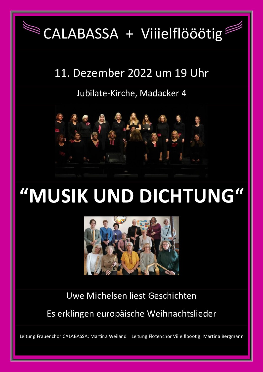 Musik und Dichtung | 11. Dezember 2022