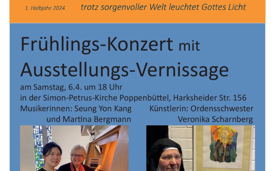 Frühlingskonzert | 06. April 2024 Poppenbüttel