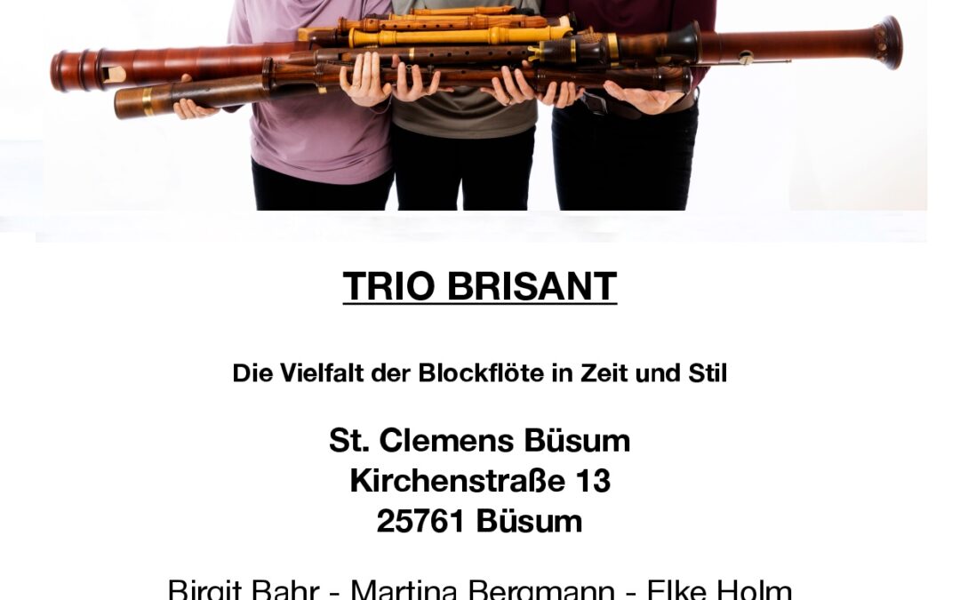 Trio Brisant | 01. September in Büsum