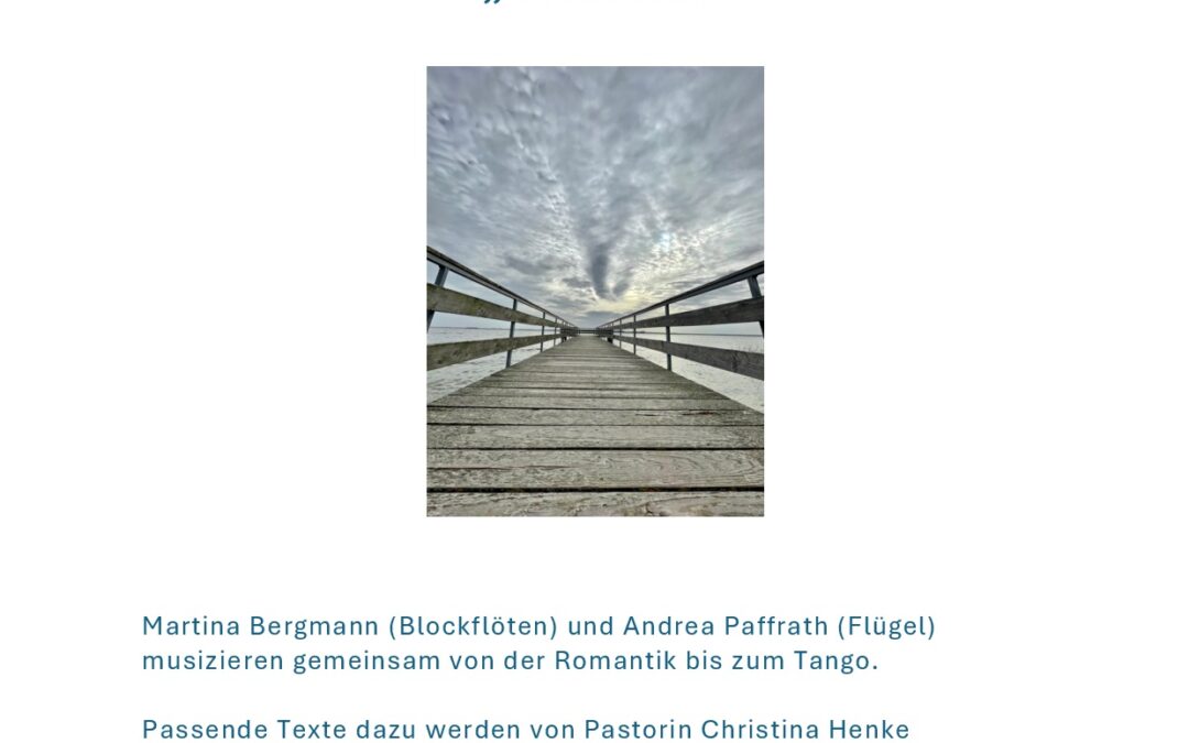 Musik und gute Worte „Aufbruch“ | 21. Februar in Glashütte